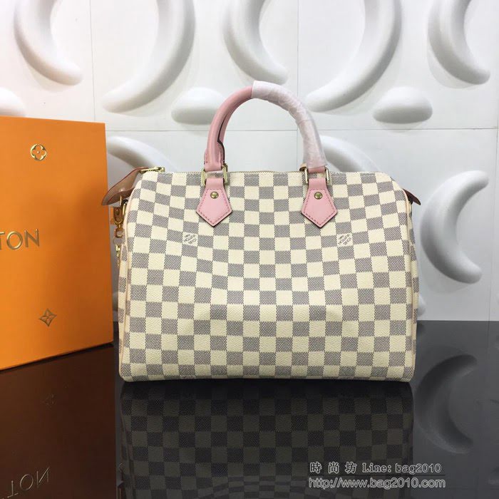 路易威登LV女包 頂級原單 N44367 Speedy30 都市手袋 標誌性造型 經典Monogram帆布 手提包 可斜背 肩背  ydh2600